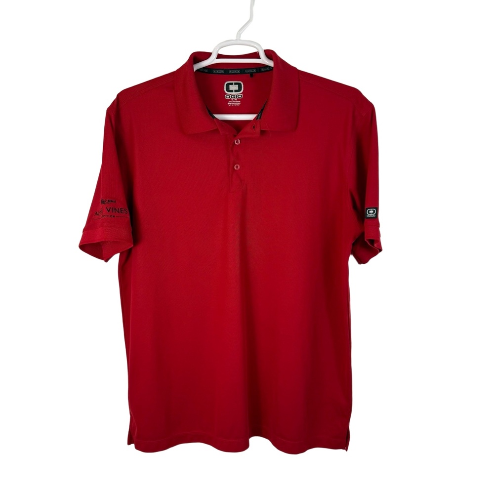 Ogio Polo Shirt‎ Mens XL Red Short Sleeve